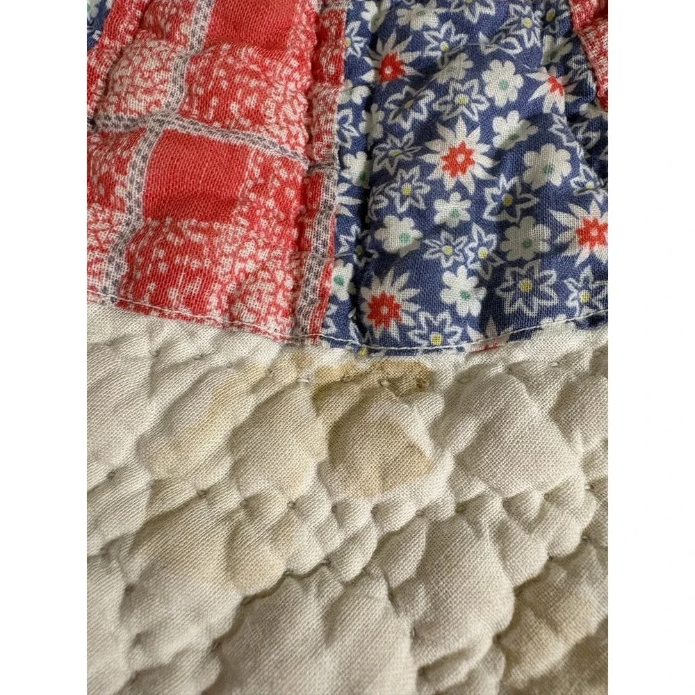 Vintage Fan Handmade Quilt 78